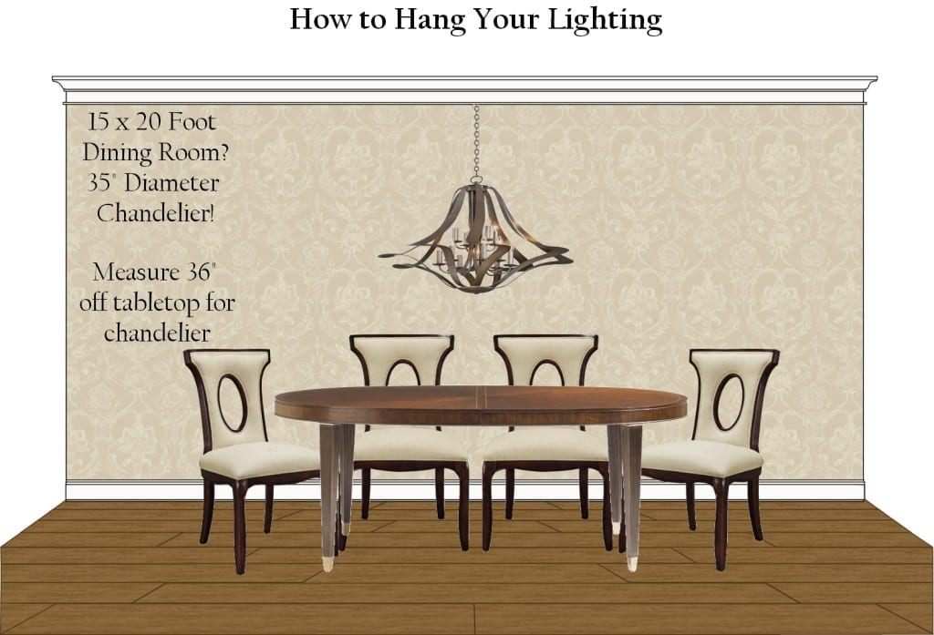 How to Hang you chandelier.