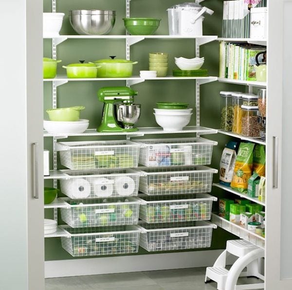 organized kitchen pic