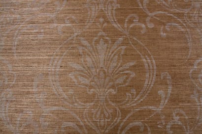 This is a great printed sisal paper in a rich woody brown.  A great twist on traditional grasscloth.