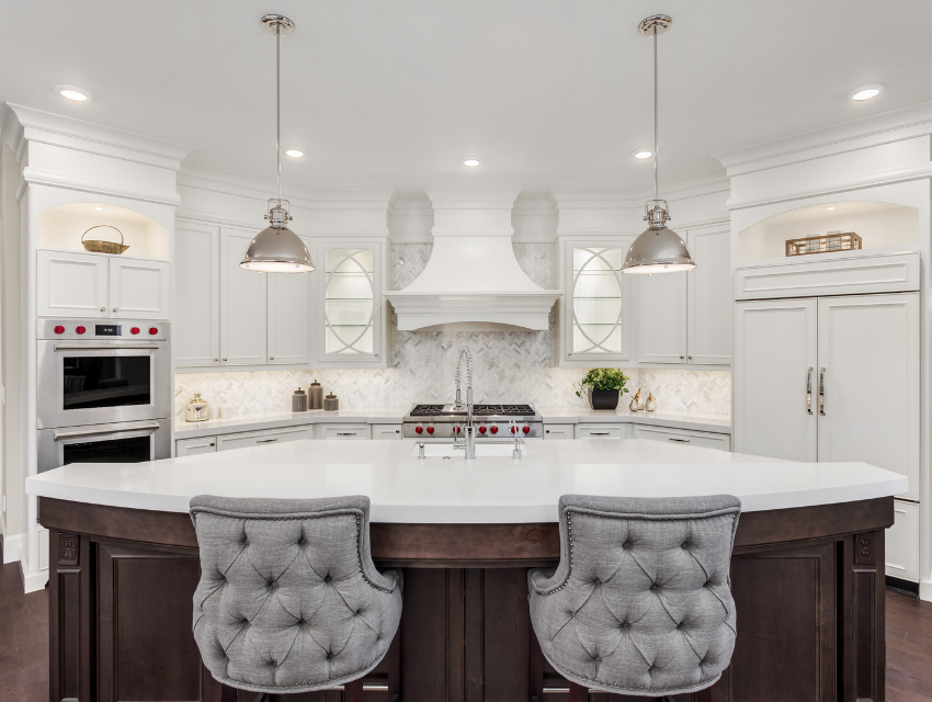 Splurge on your kitchen.  This beautiful kitchen is an investment but one that will provide years of valuable enjoyment.